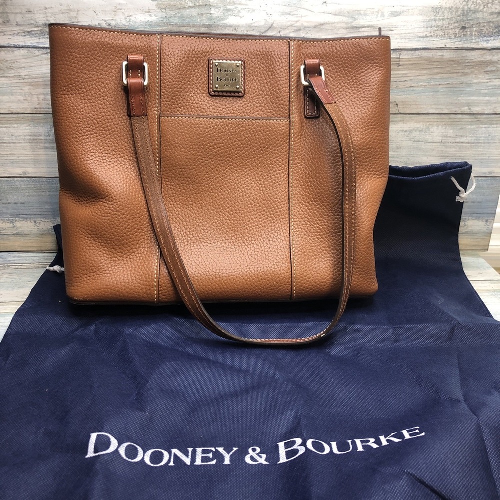 Dooney & Bourke Caramel Brown Lexington Tote Bag